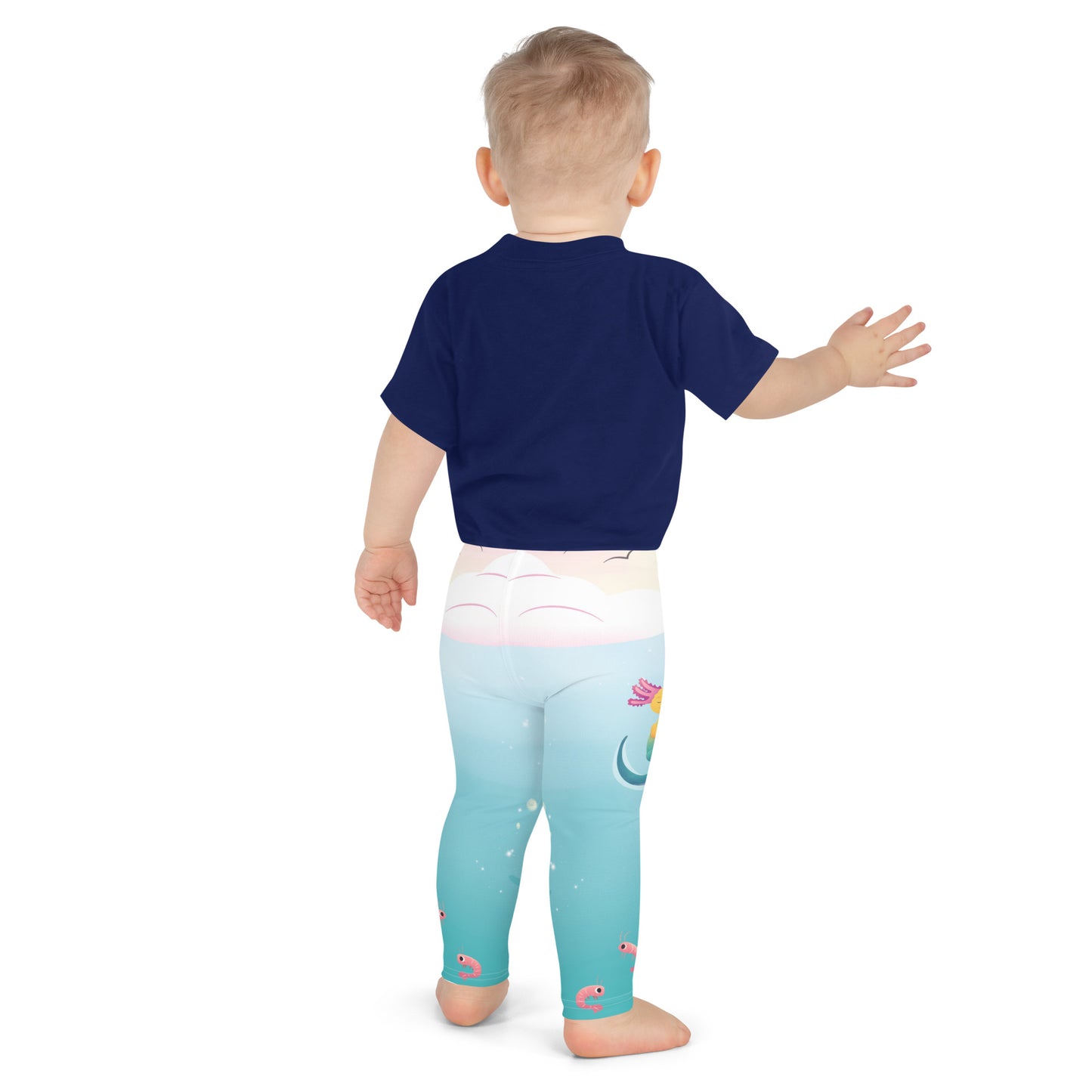 Axis Barnleggings unisex stl. 92-128, sjömotiv.