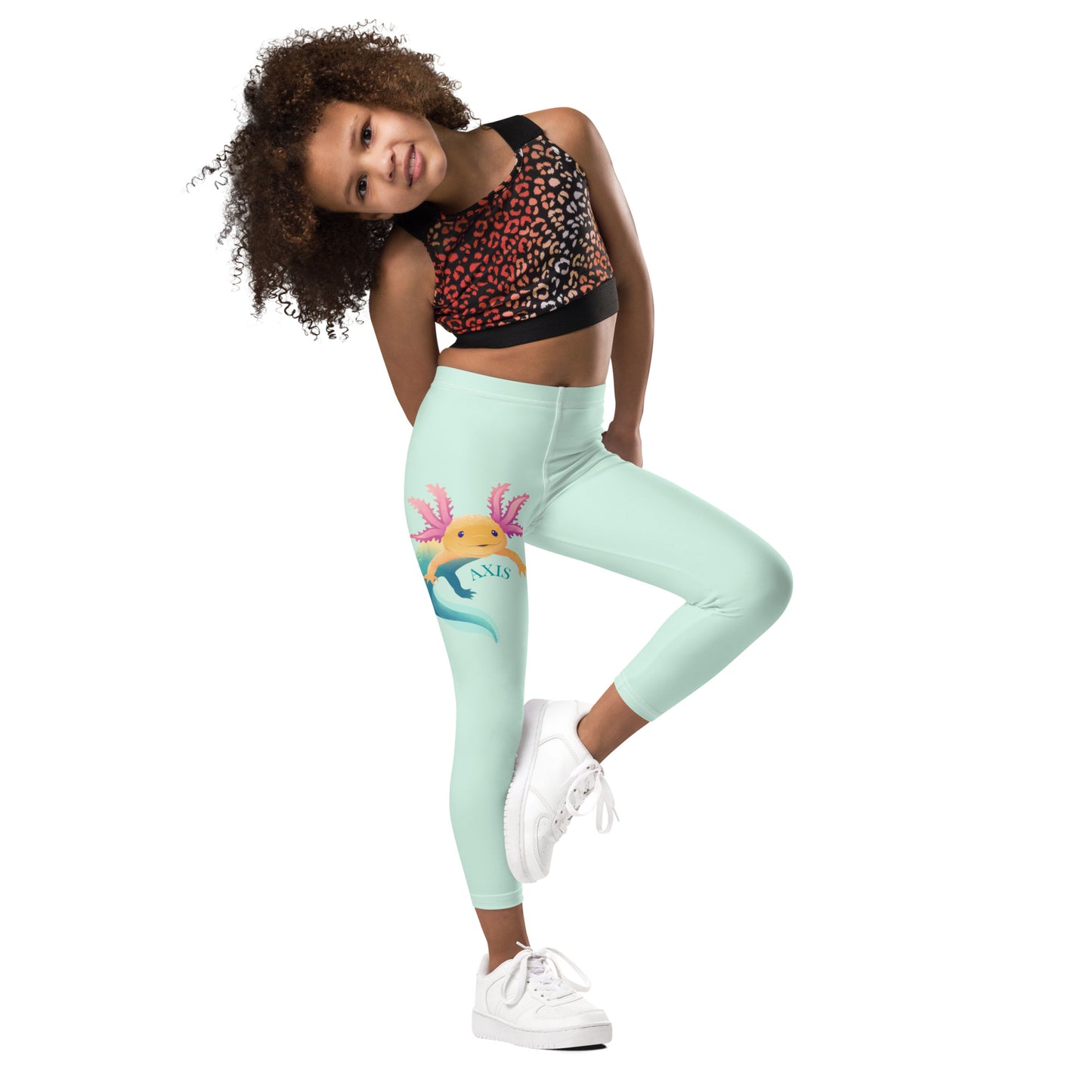 Axis Barnleggings Unisex mint stl 92-128