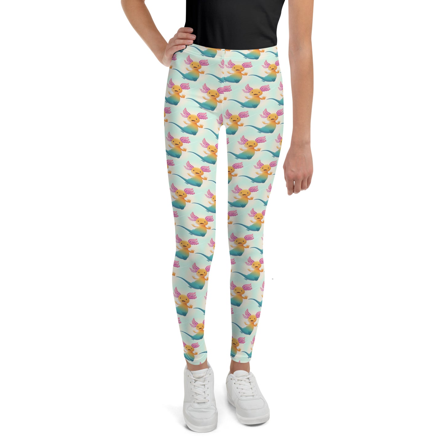 Axis Leggings Unisex stl. 8-18år Multi Mint