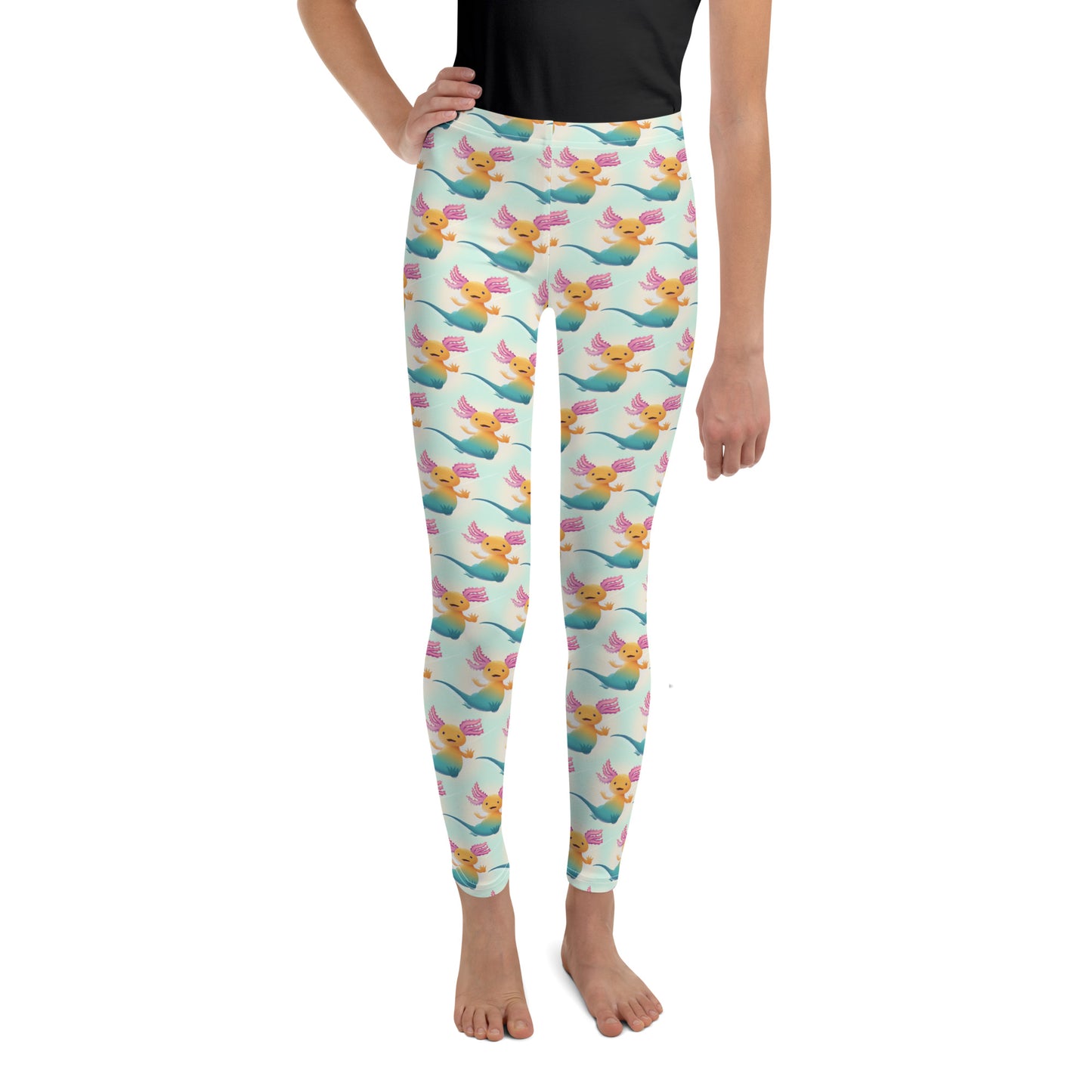 Axis Leggings Unisex stl. 8-18år Multi Mint