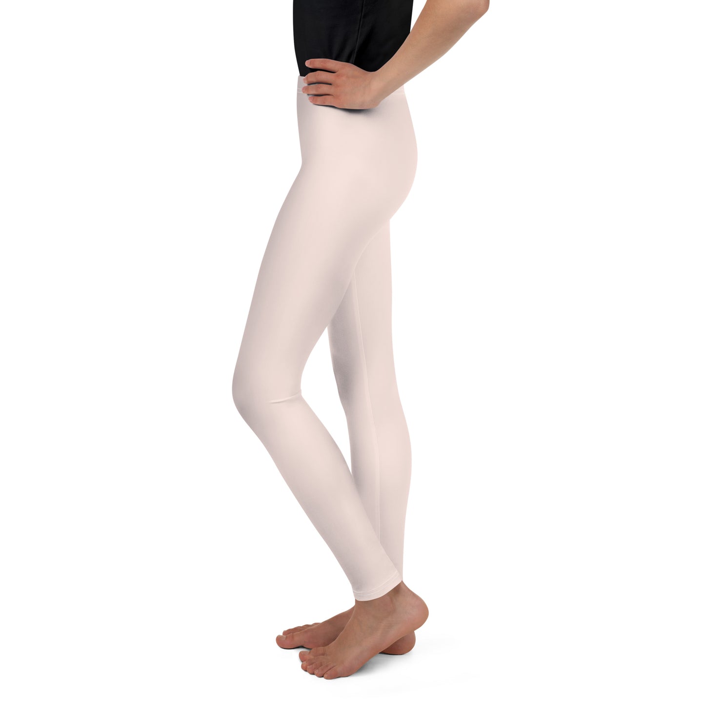 Axis Leggings Unisex stl. 8-18år Ljusrosa