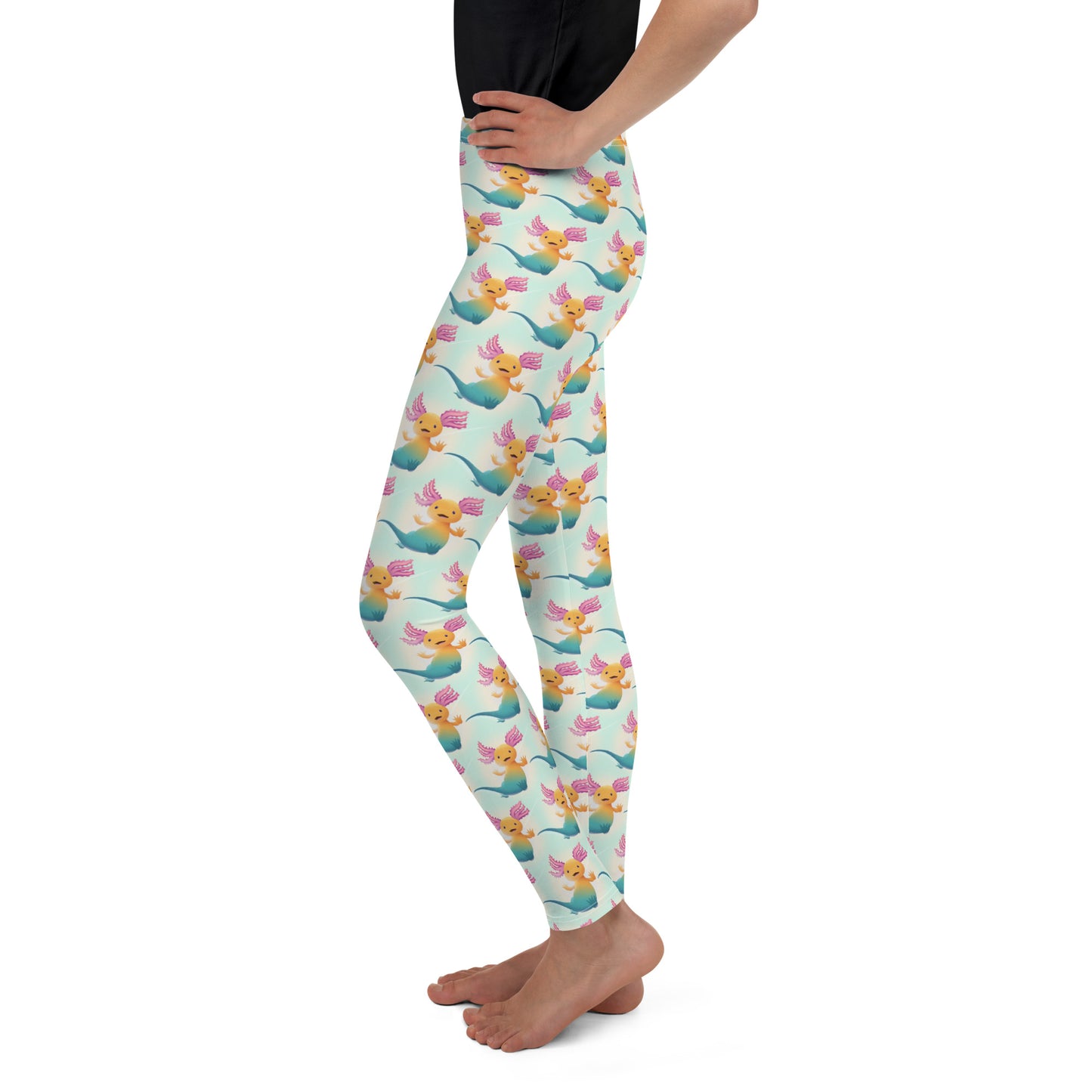Axis Leggings Unisex stl. 8-18år Multi Mint
