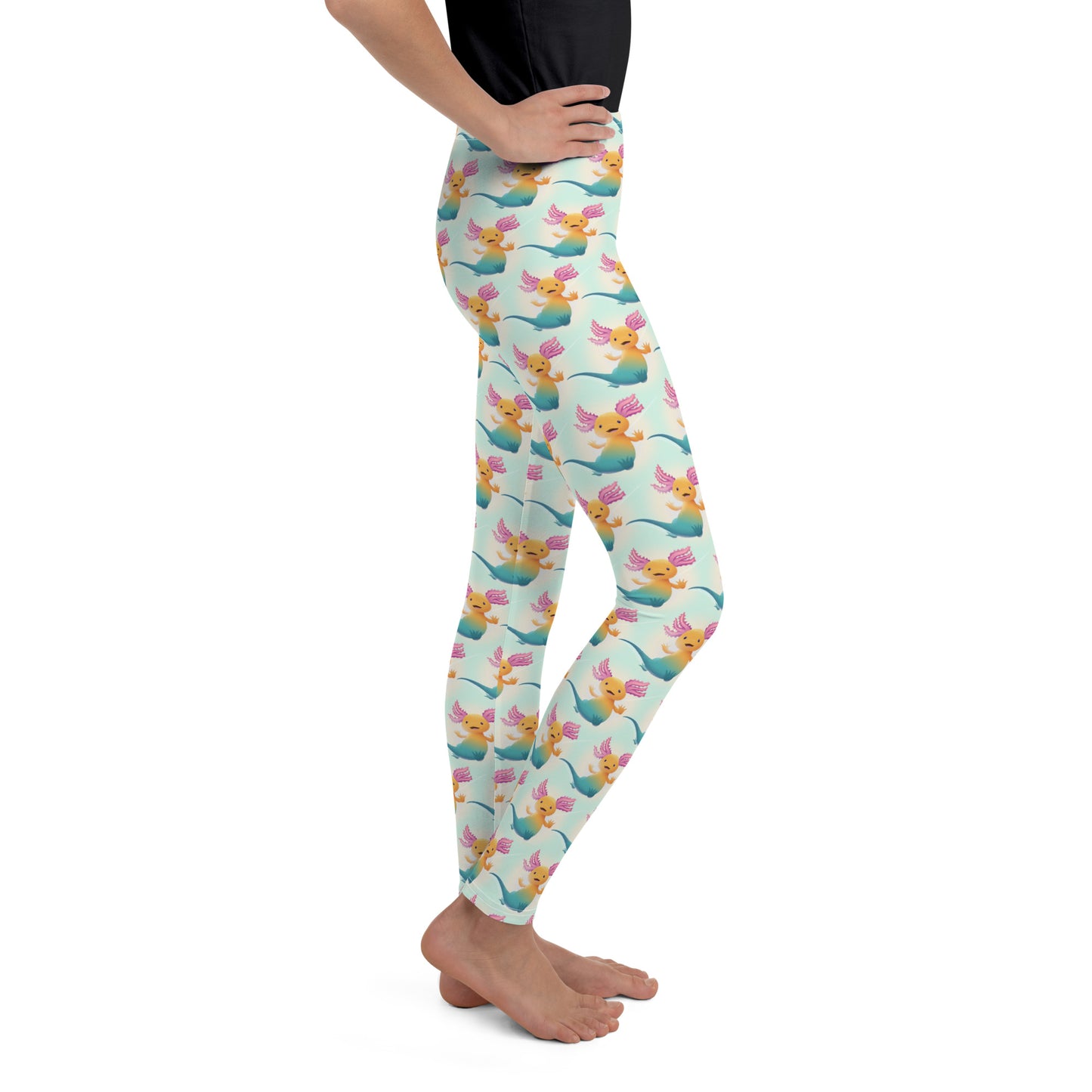 Axis Leggings Unisex stl. 8-18år Multi Mint
