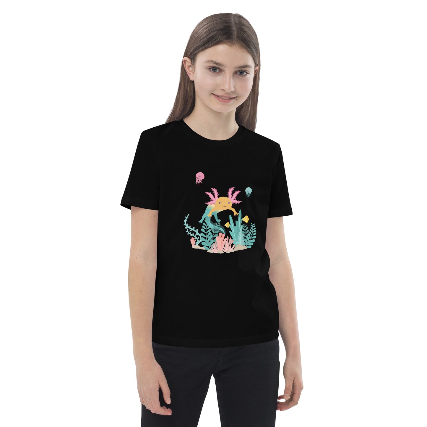 Axis & Friends T-shirt i ekologisk bomull. Barn Unisex, flera färger.